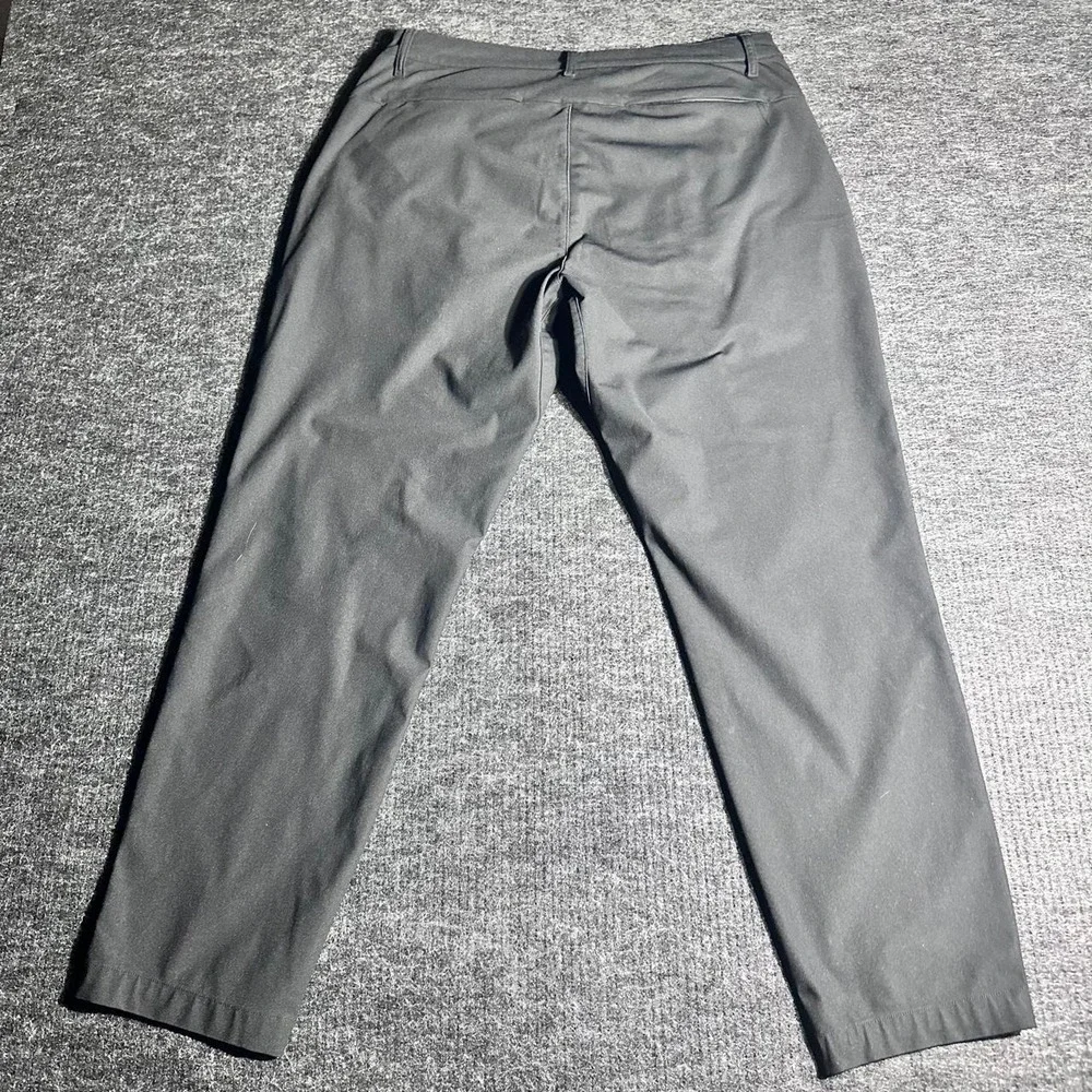 Fabletics Mens Black Performance Golf Pants Athletic Stretch 34x32 PT2439788